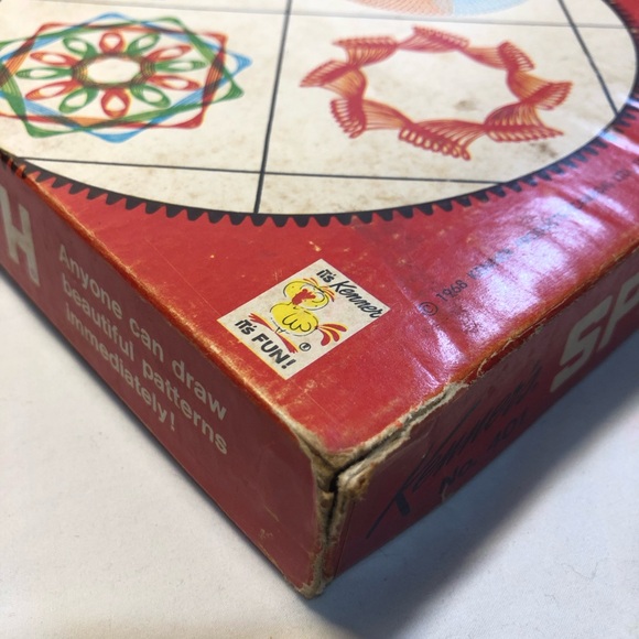 Vintage 1968 Spirograph, missing spool 36, 40 and pens, instructions included - Picture 2 of 16